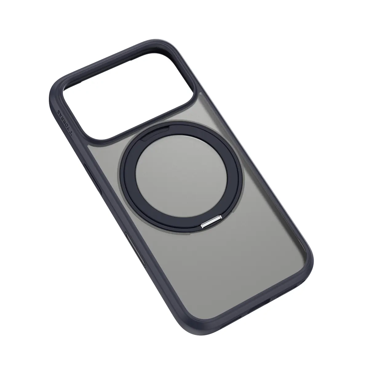 iPhone 17 Pro Upro Ostand Pro MagSafe Hybrid Hardcase Hülle Ring Stand   Kickstand - Schwarz