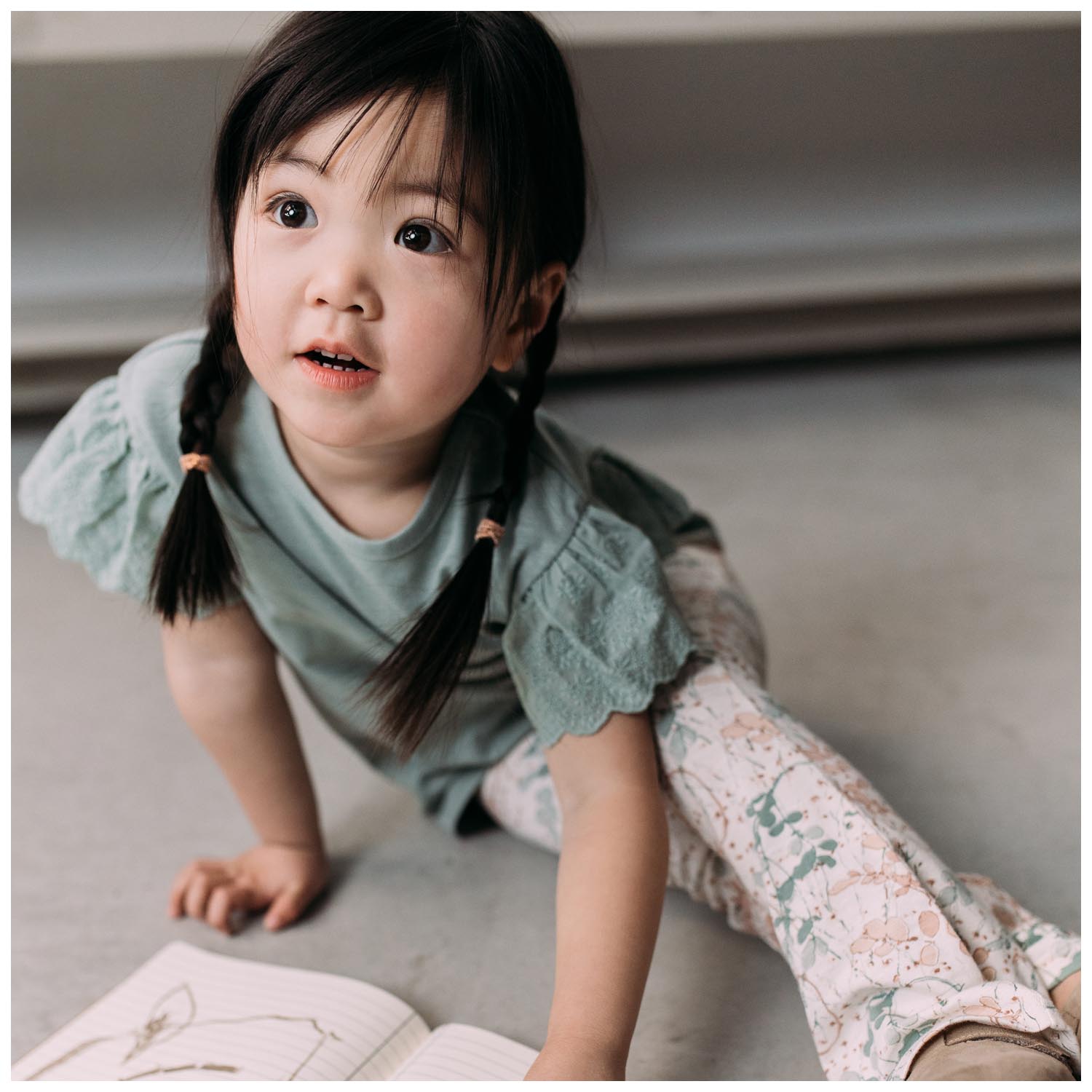 Sweet Petit peuter broek Veerle  all over print multi