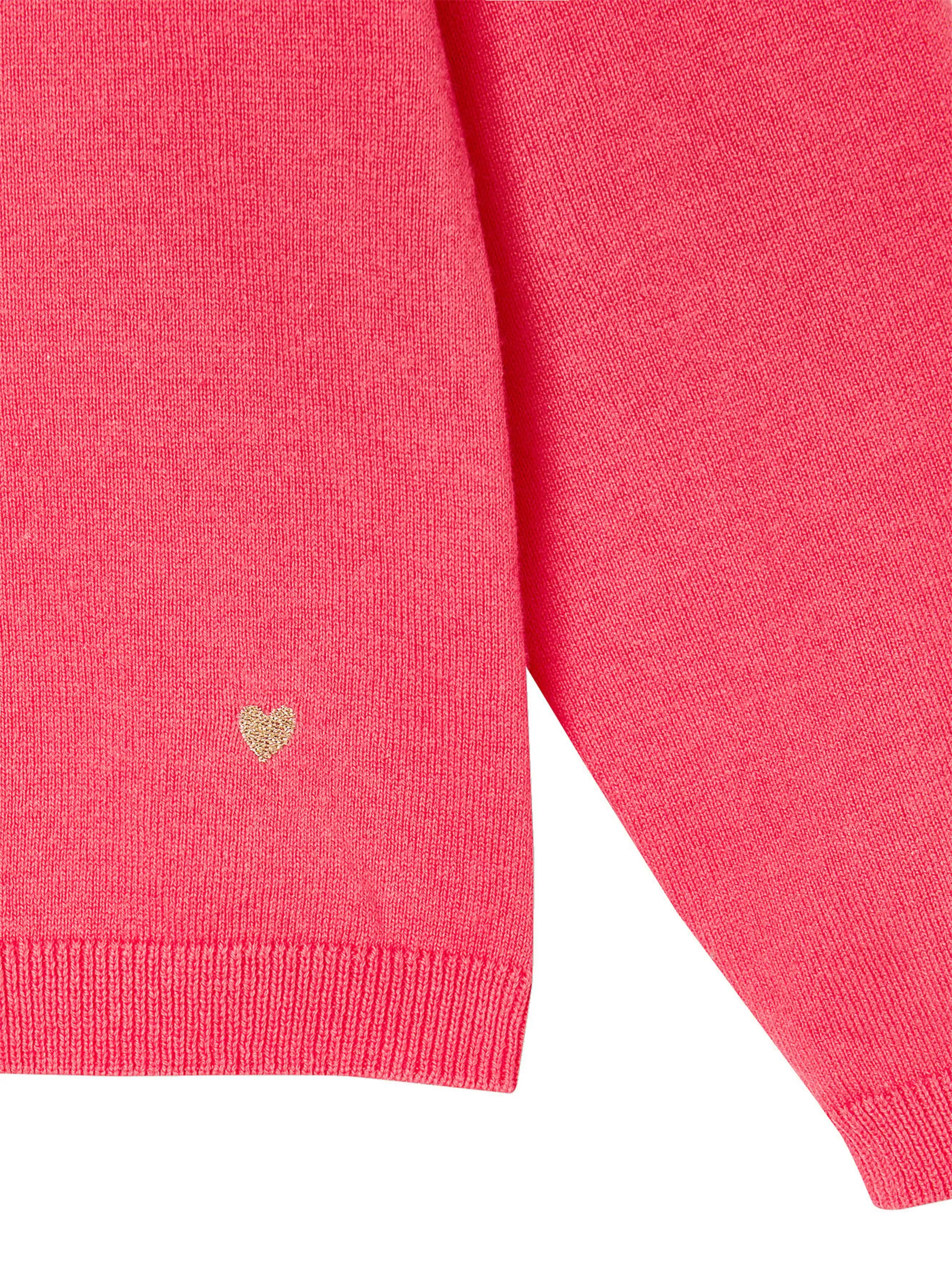 Vertbaudet Mädchen Strickjacke BASICS rosa
