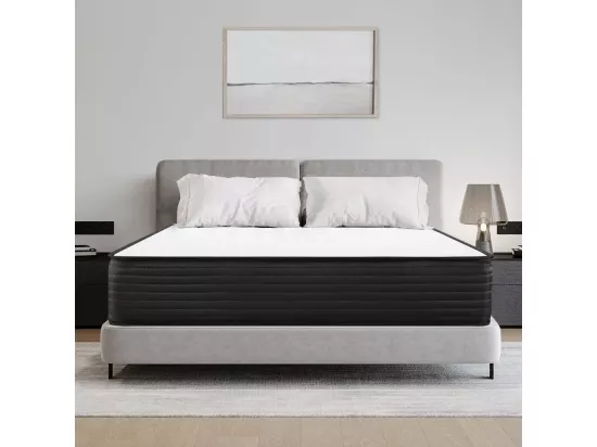Matelas 140x200 cm Mousse - Matelas 2 places épaisseur 24 cm - Matelas pour Adulte Enfant