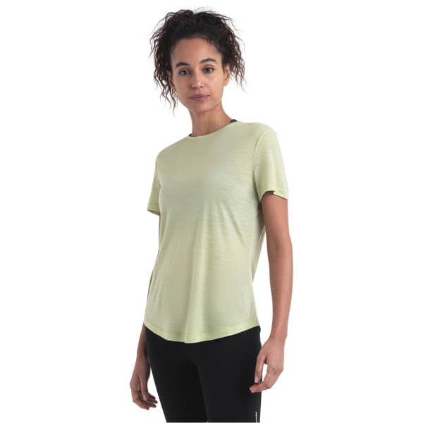 T-shirt randonnée ICEBREAKER W MERINO 125 COOL-LITE SPHERE III SS GLAZEN