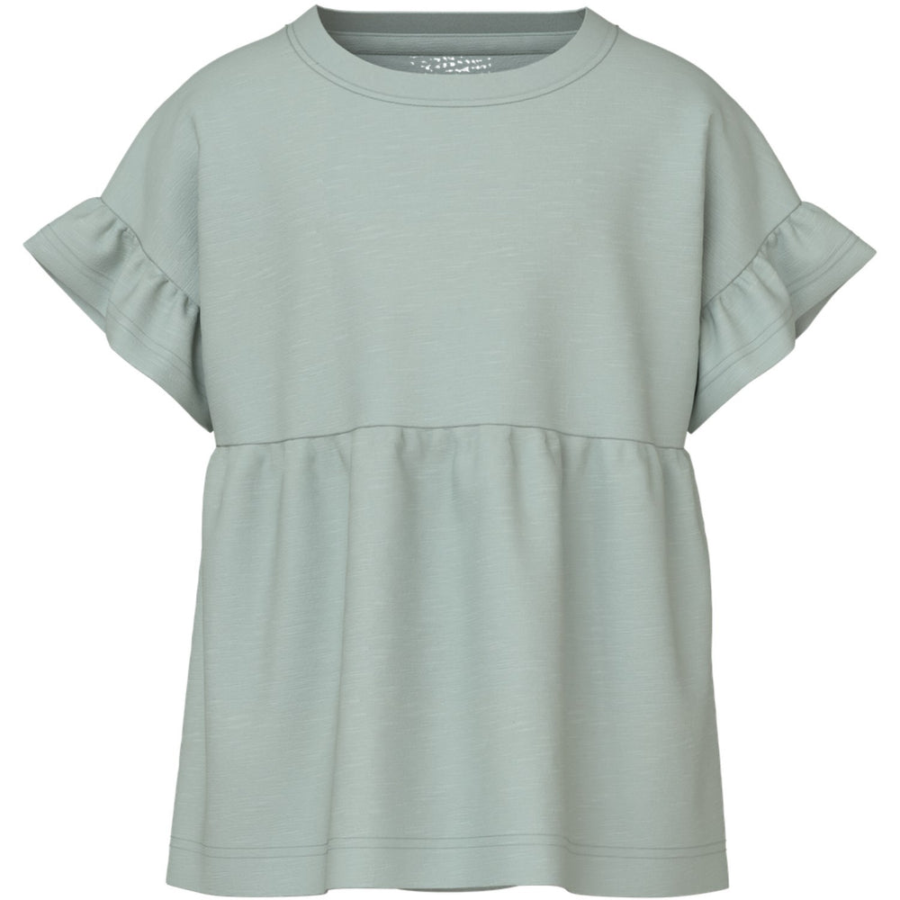 Køb Name It Aqua Gray Vavina Top