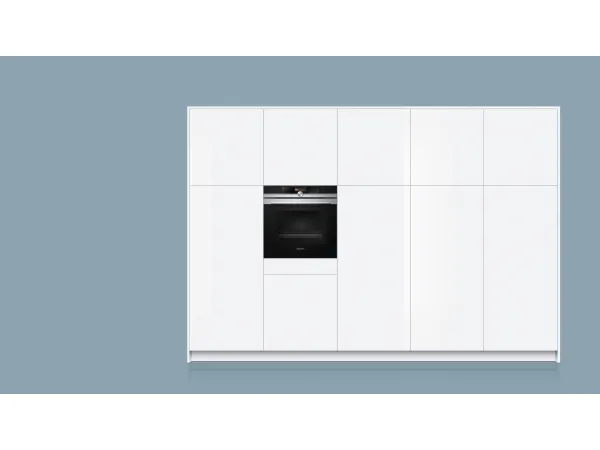 Siemens iQ700 HM676G0S6 Indbygningsovn med mikrobølgefunktion