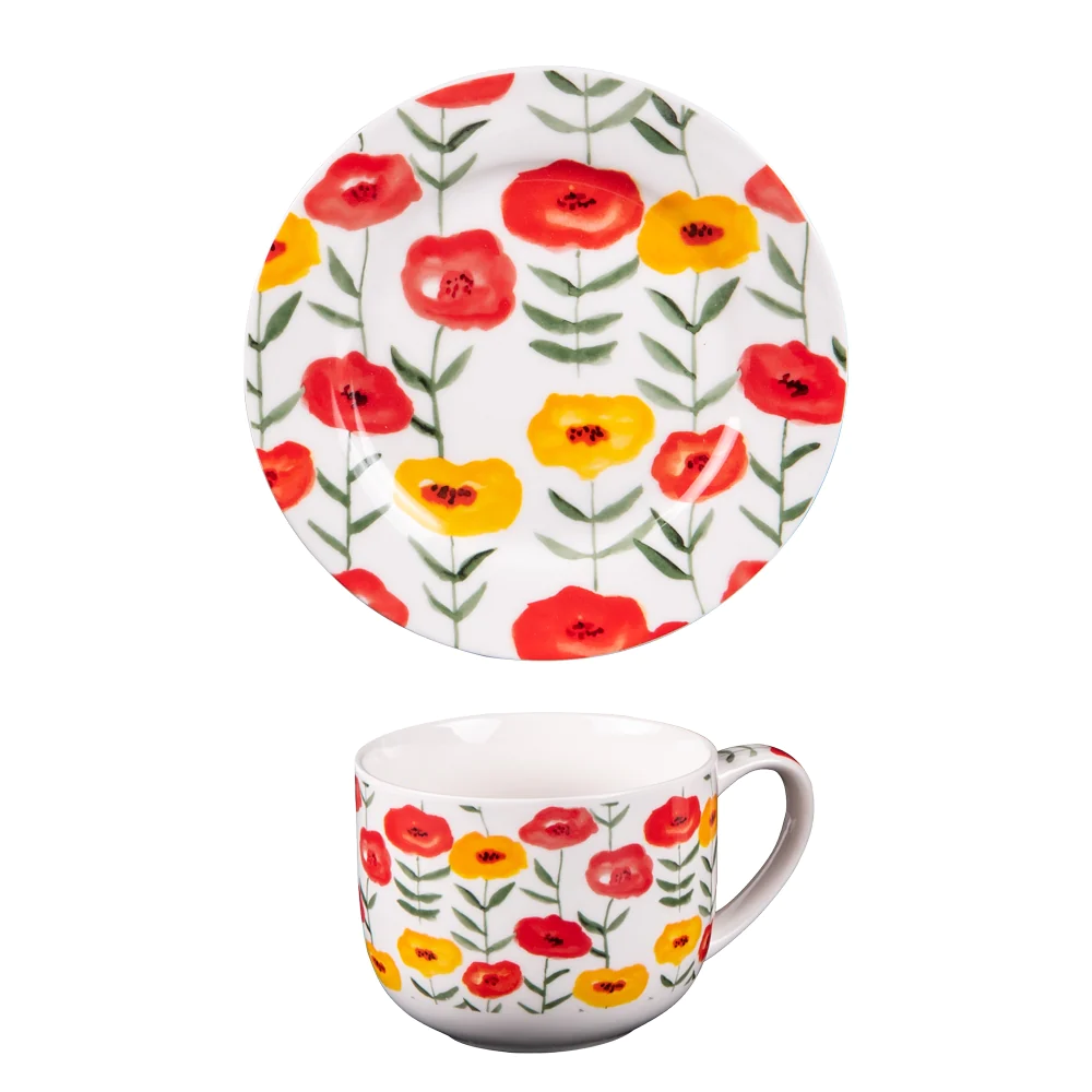 Coffret déjeuner Coquelicot 47 cl Trend'up
