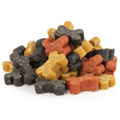 QUALIDOG Hundeleckerli Semi-Moist Knochen Mix 150g