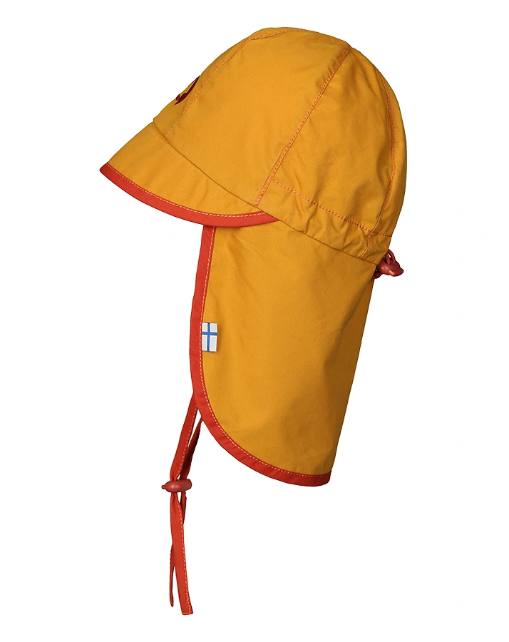 Südwester RANTALI mit Nackenschutz in golden yellow/chili