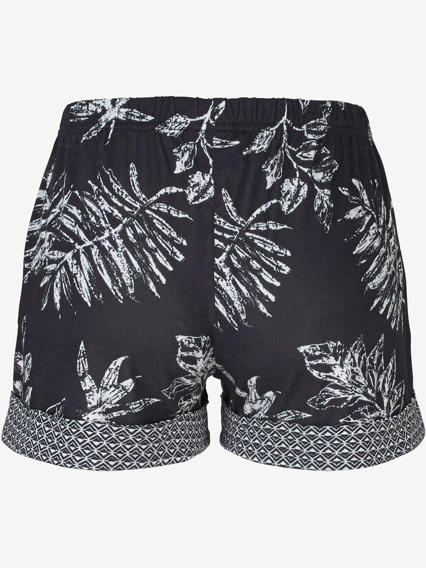 Élégant pyjama court en viscose
