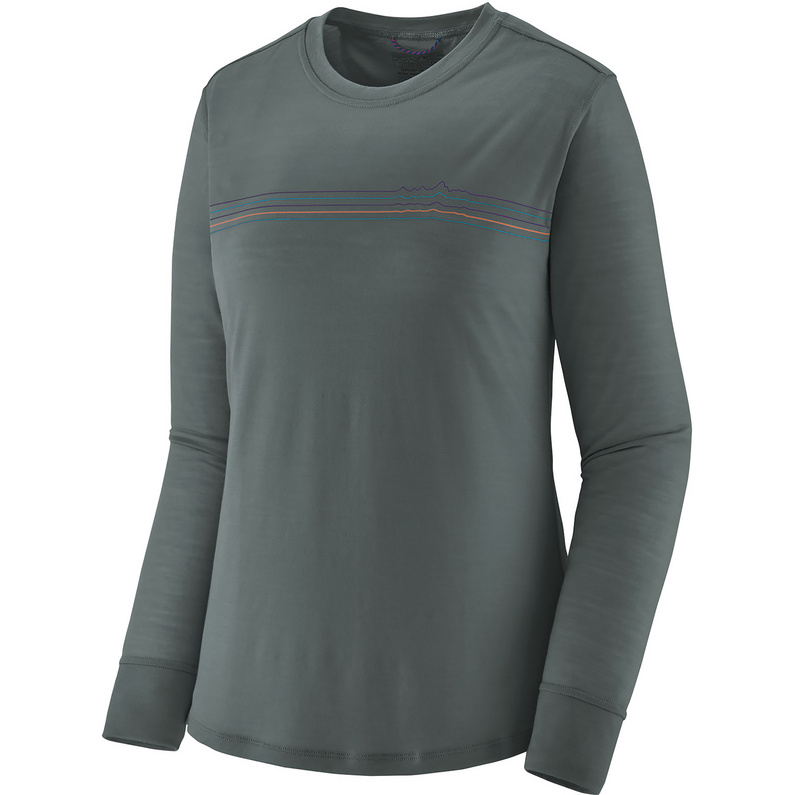 Patagonia Damen Cap Cool Merino Graphic Longsleeve
