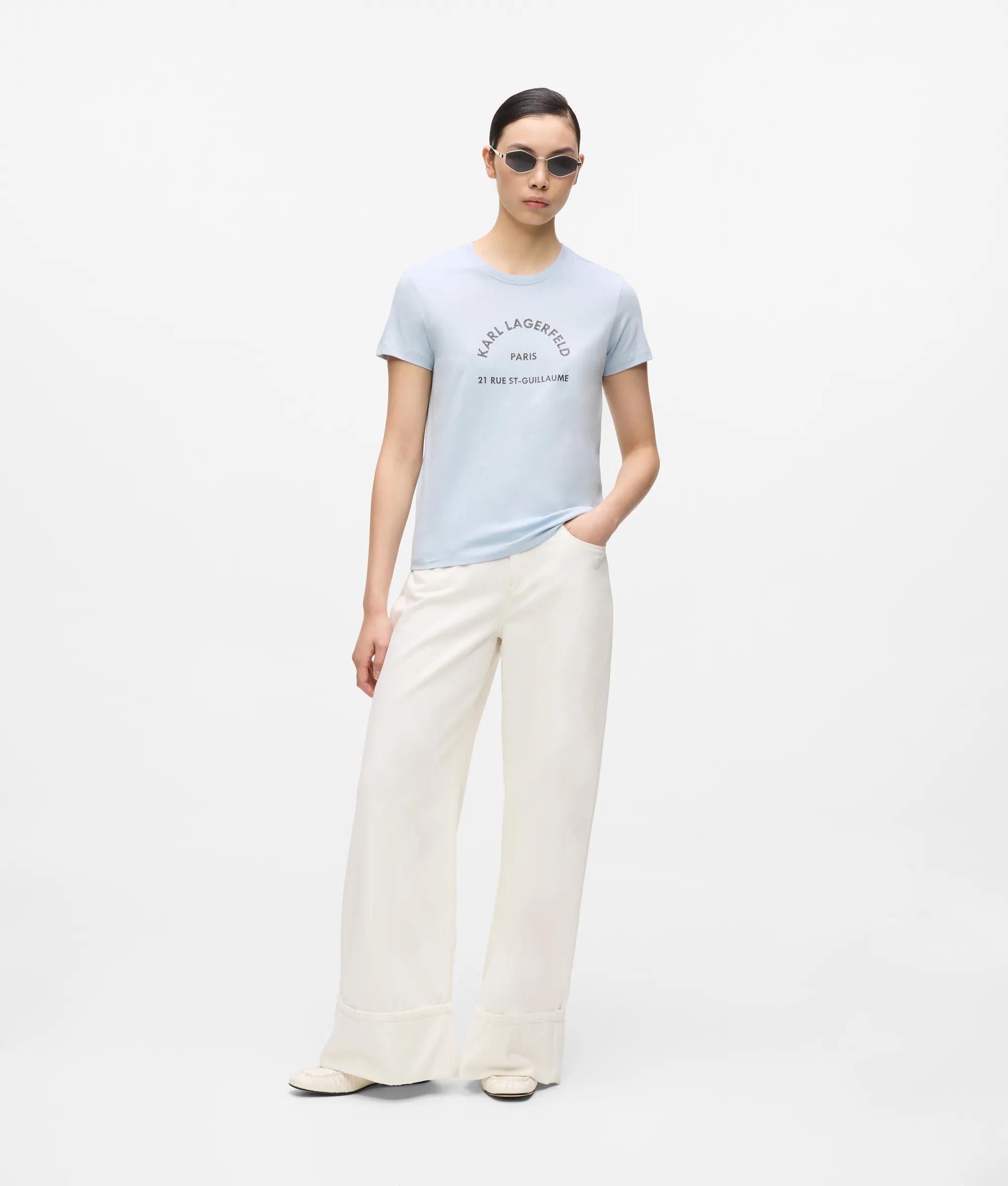Rue St-Guillaume glitter t-shirt