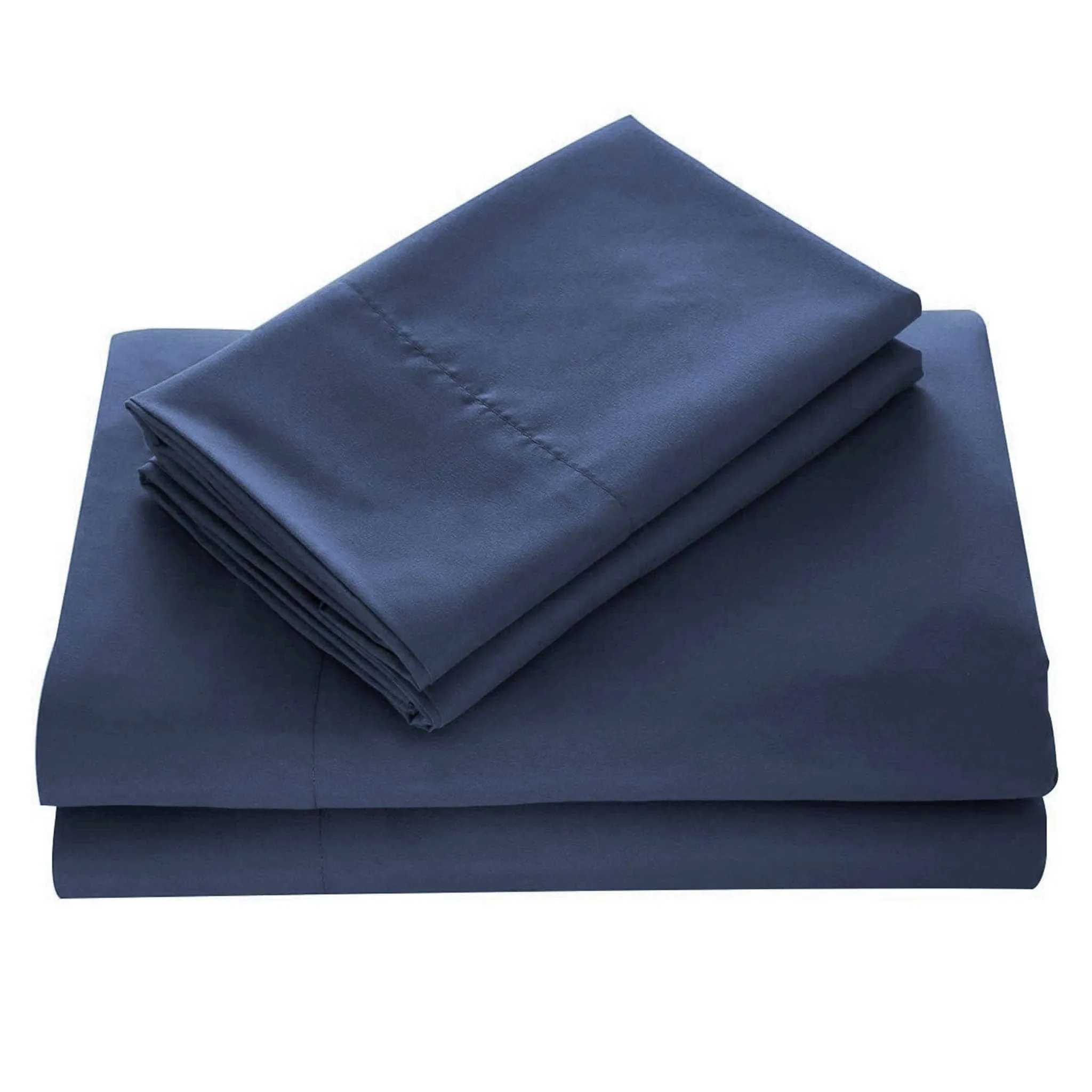 Clément - Maison Ensemble de Draps Lit Simple - Denim