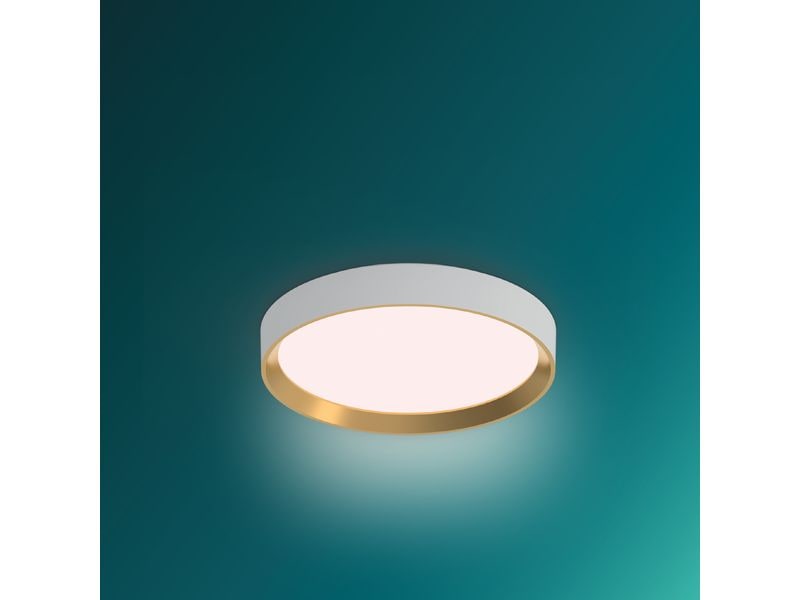 Philips Deckenleuchte Hanno SceneSwitch 2700K, 2700 Lm, Wei Deckenleuchte im modernen und schlichten Design