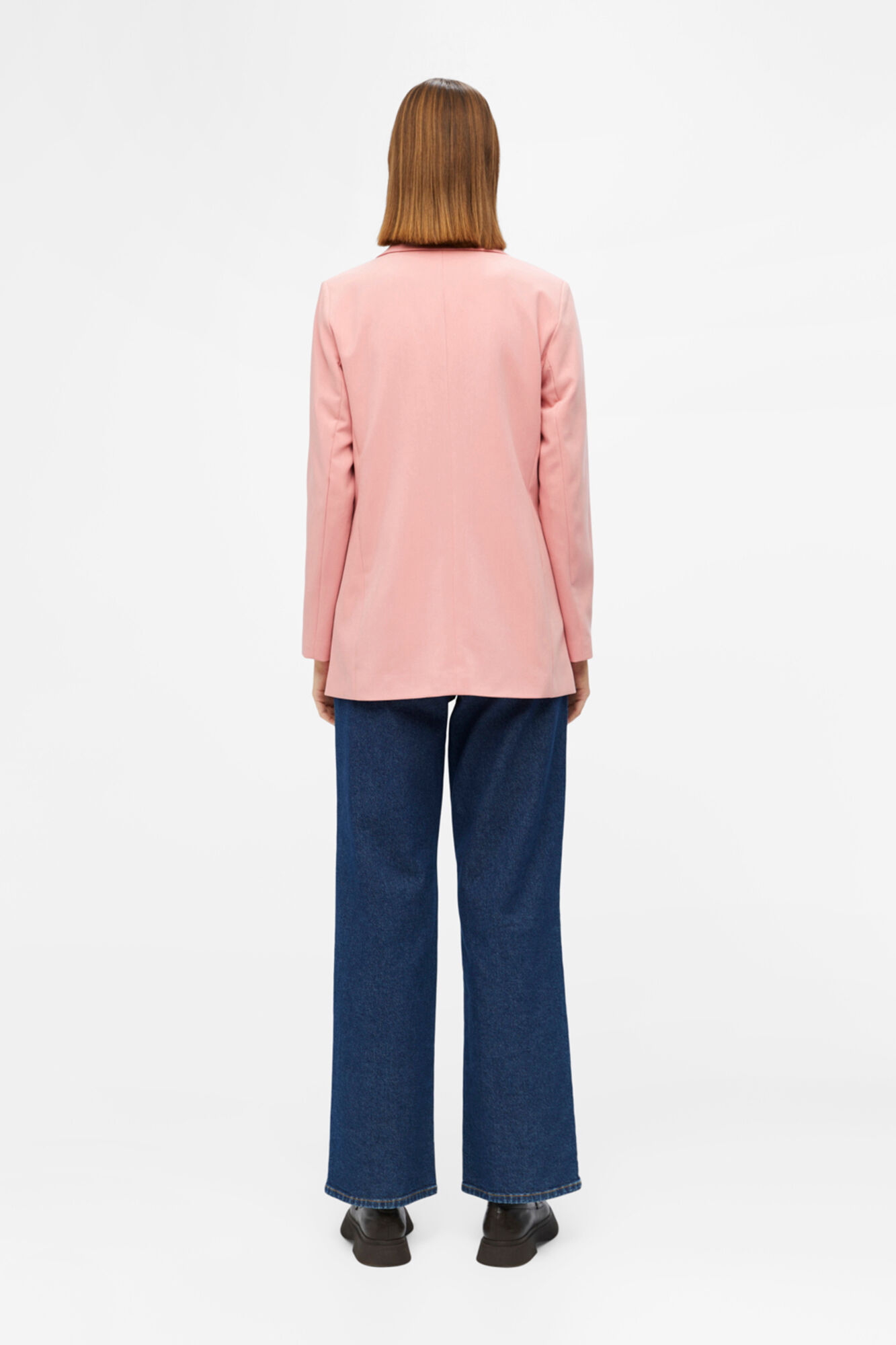 Blazer clássico - Rosa