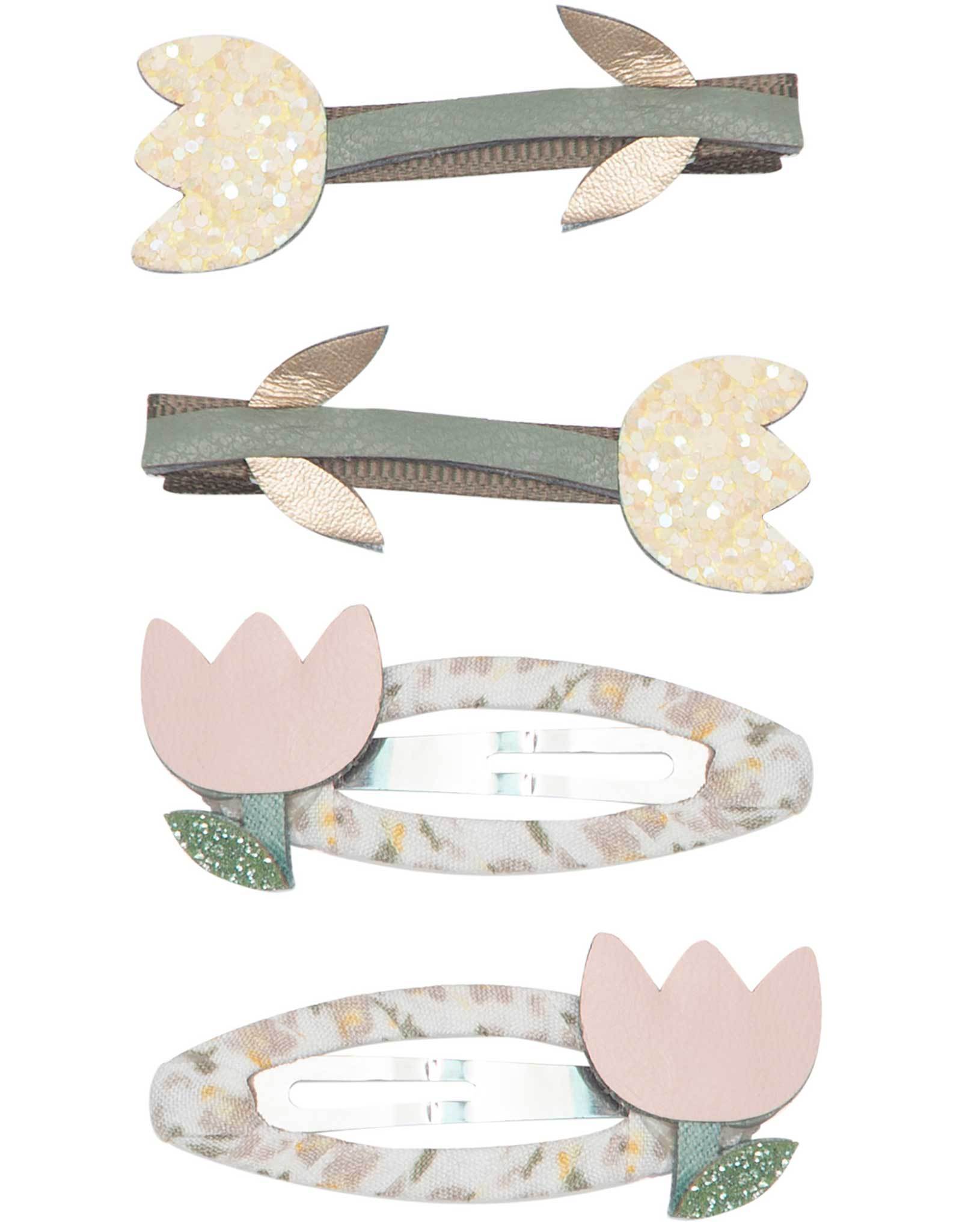 Haarspange TULIP 4er-Set