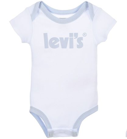 Levis Bodyer k/æ - 2-pak - Hvid/Rosa