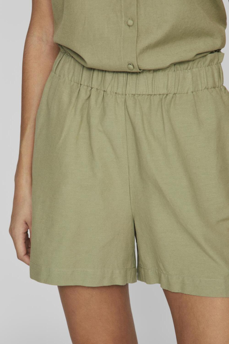 Vila groene dames korte broek