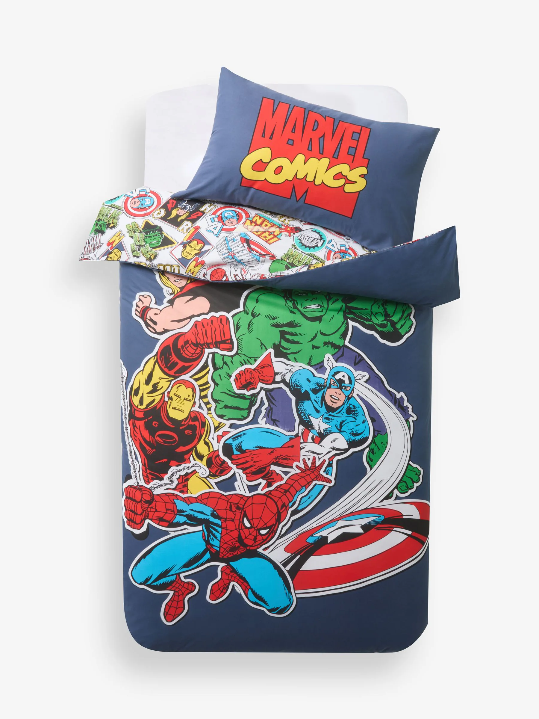 Marvel dekbedovertrek en kussensloop