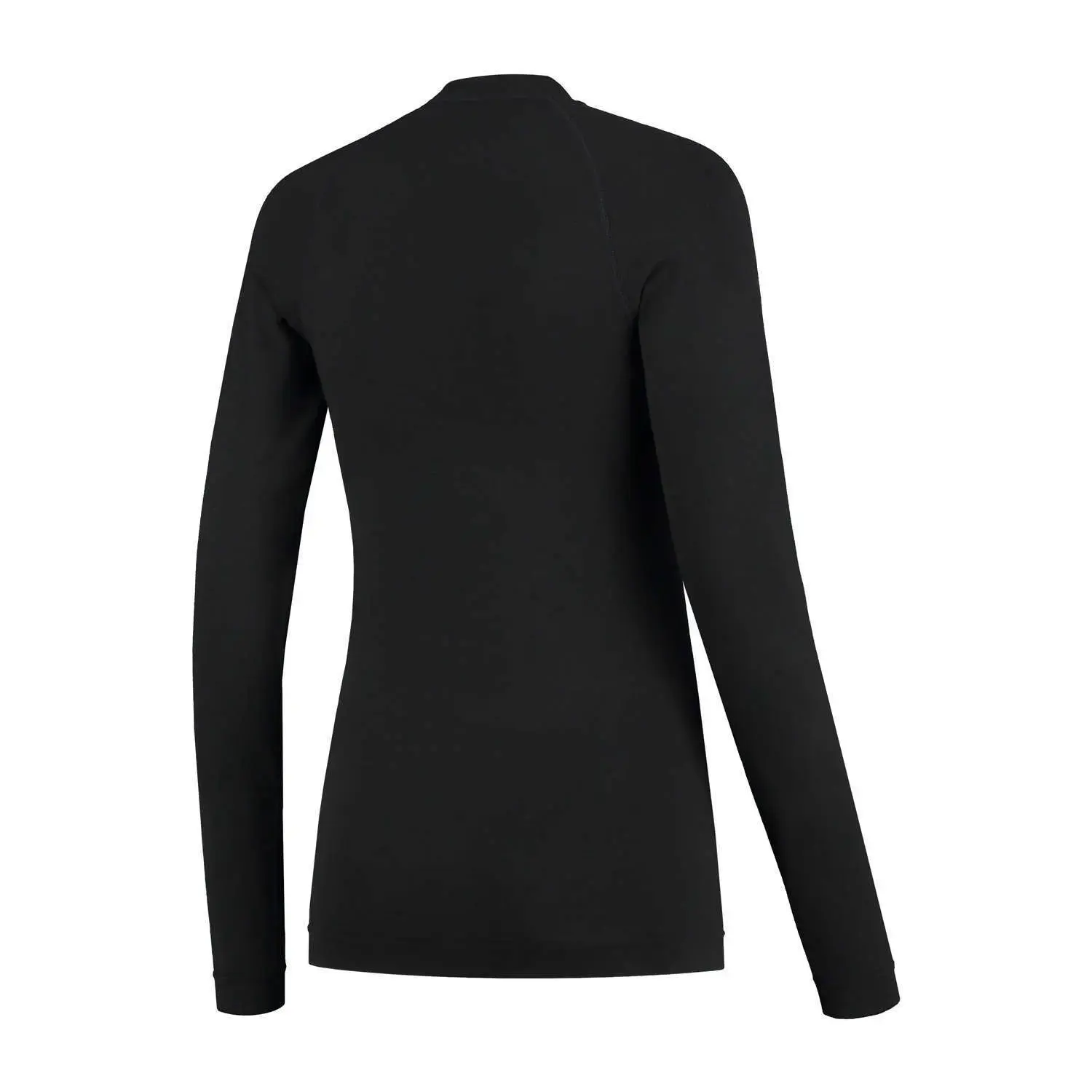 FUTURUM 4 SEASONS Warm Merino Thermoshirt Lange Mouwen Zwart Dames