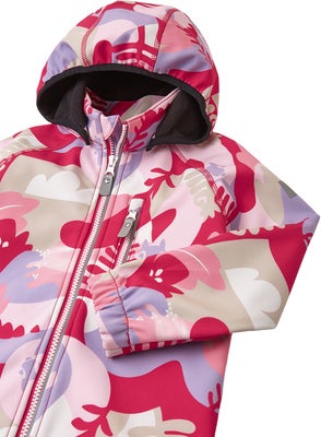 Reima Vantti Softshelljakke Mønstret, Bright Berry