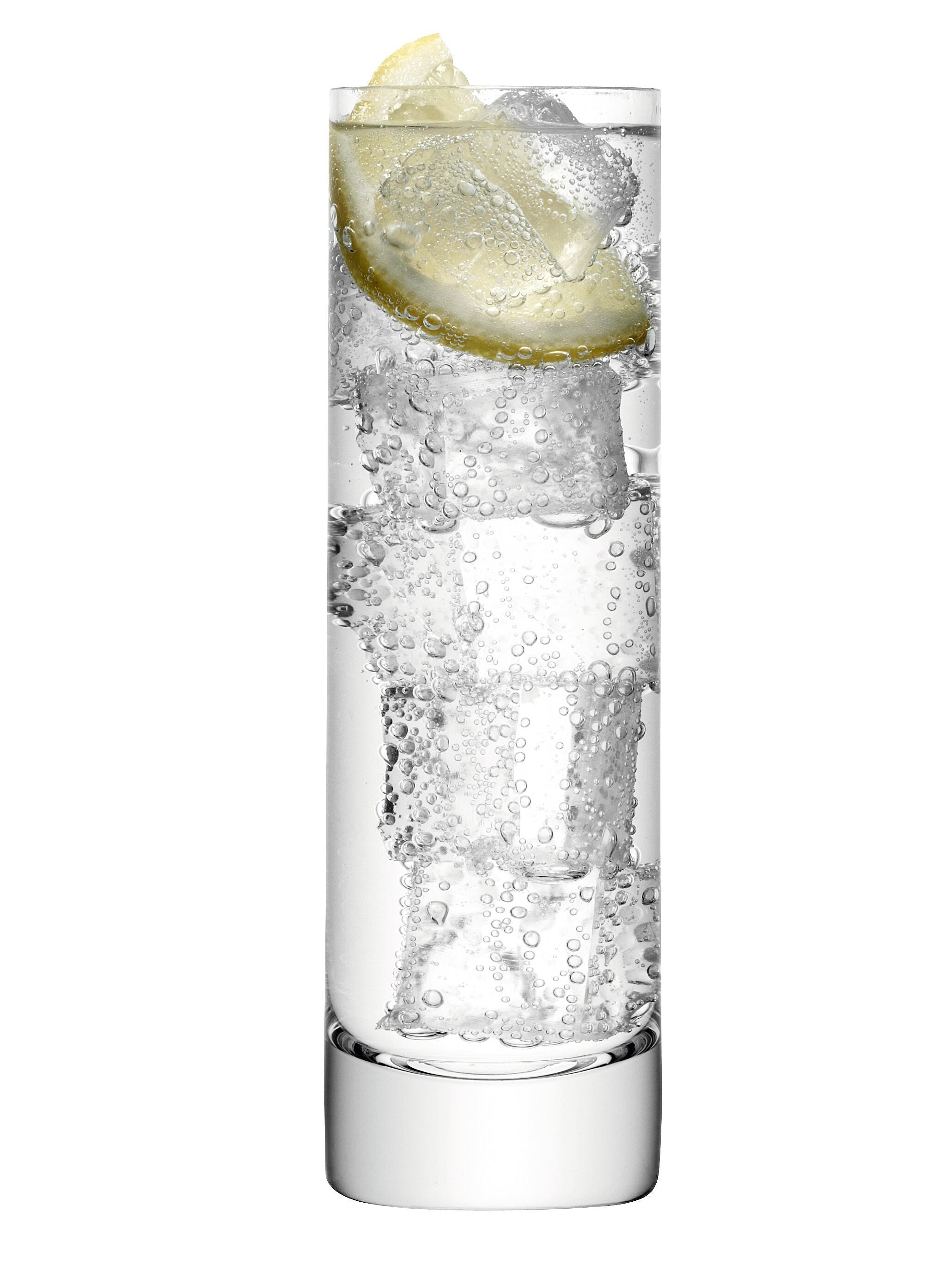 Bar Longdrinkglas 2er Set 250ml klar - Transparent / H: 18.0 cm