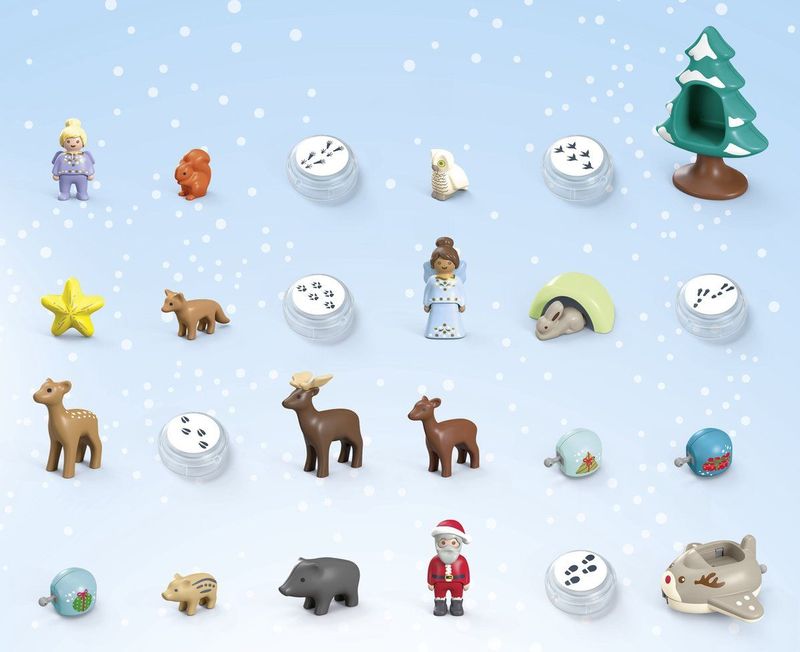 PLAYMOBIL Adventskalender Junior: Witte kerst - 70297
