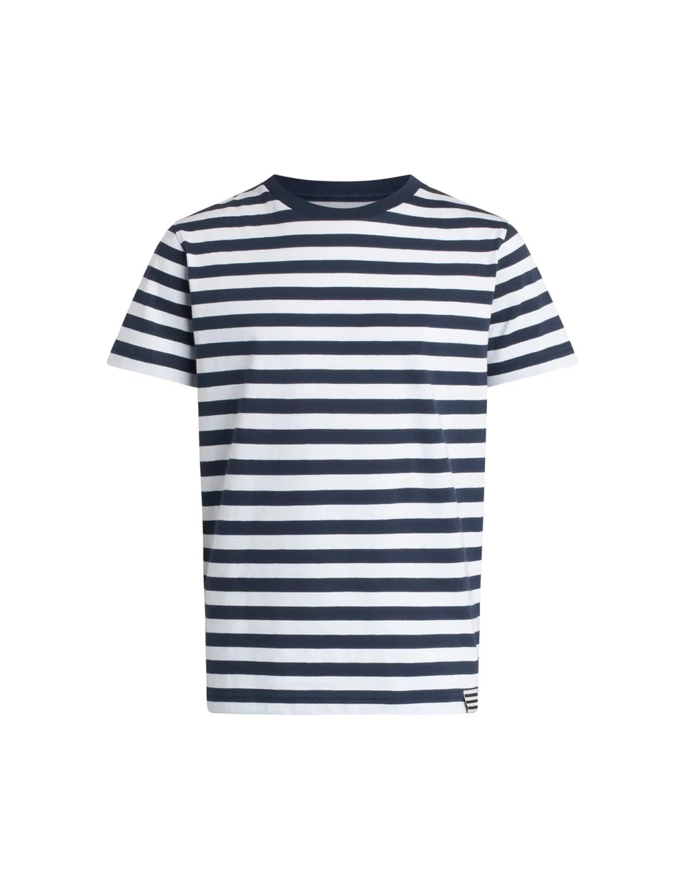 Køb Mads Nørgaard Navy/White Organic Midi Thorlino Tee Fav