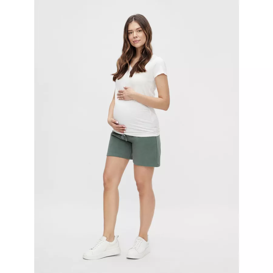 VERO MODA Umstandsshorts MLCARLA Laurel Wreath