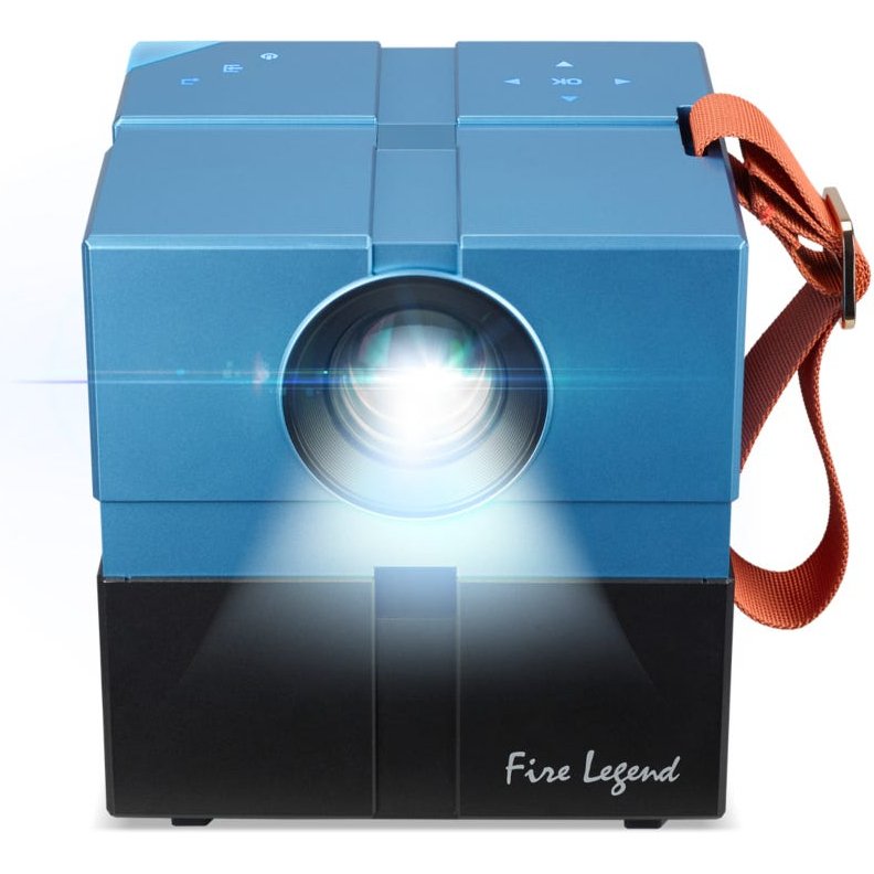 Acer AOPEN QH12a Projecteur à focale standard 135 ANSI lumens LED 720p (1280x720) Bleu