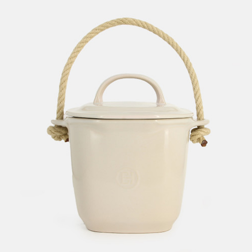 Seau à Compost Céramique 4 litres Argile Emile Henry