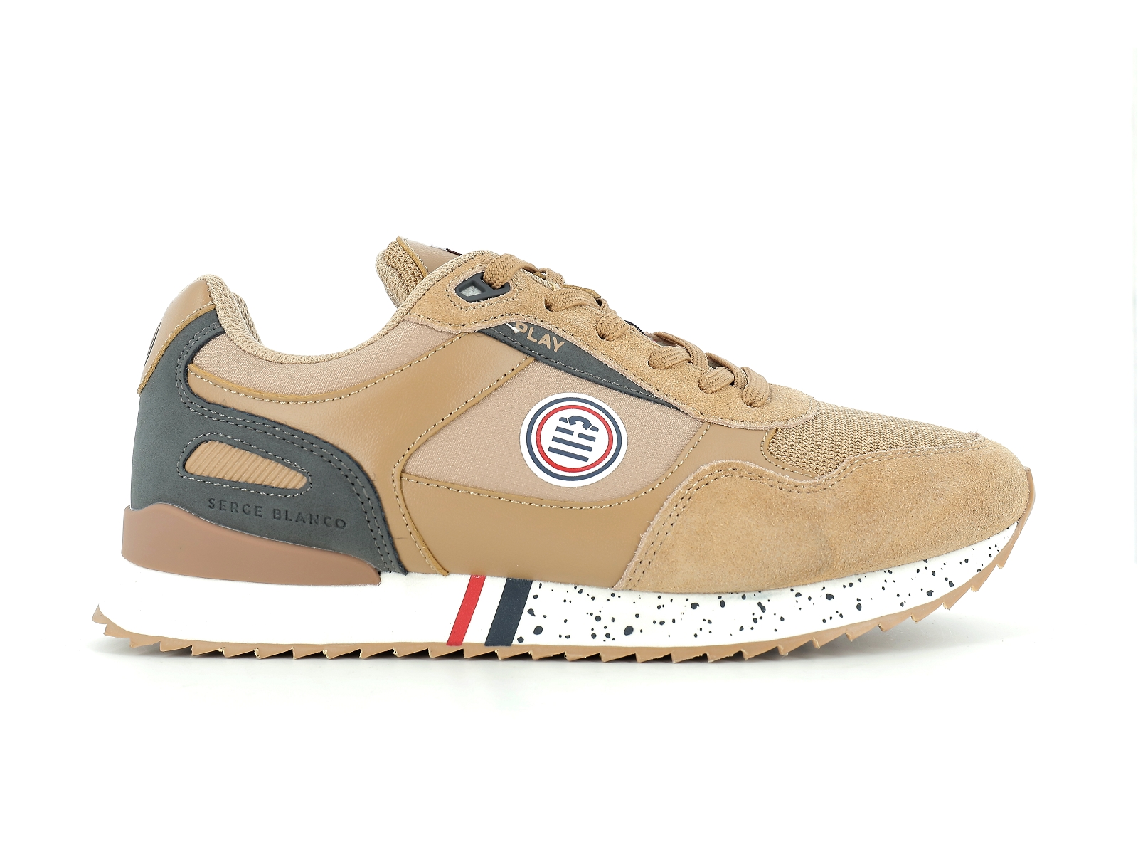 Serge blanco-CHAMONIX Matières combinées Beige