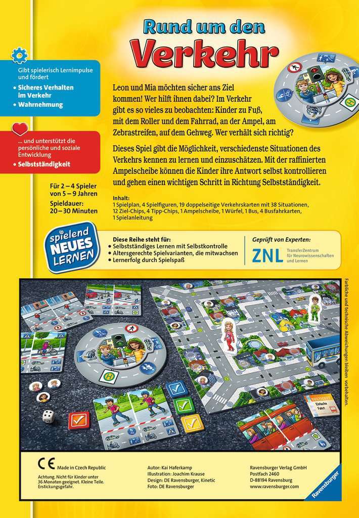 Ravensburger Spiel Rund um den Verkehr
