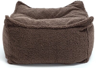 Furini Nila Puff Bouclé, Mørkebrun