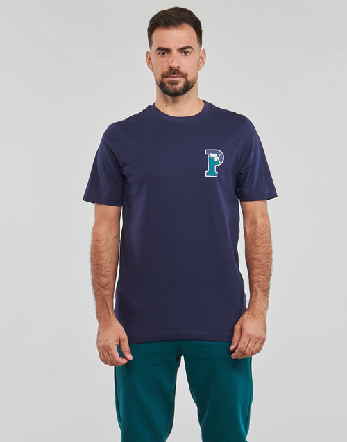 Puma - PUMA SQUAD BADGE TEE - Marine
