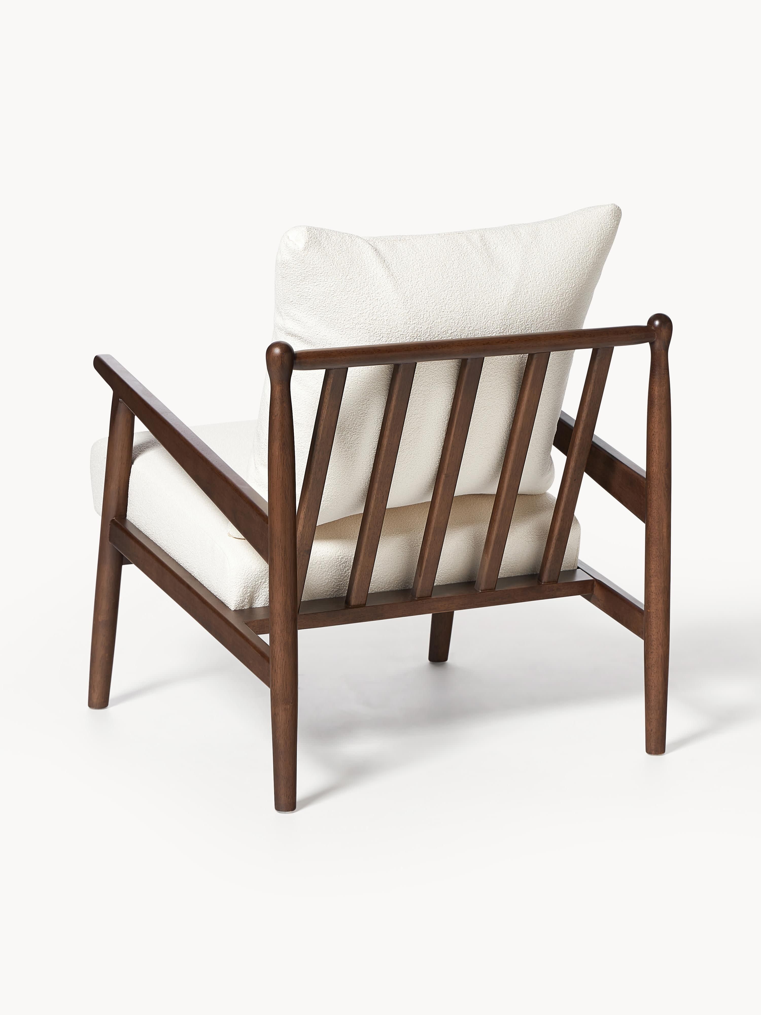 Bouclé loungefauteuil Mikkel