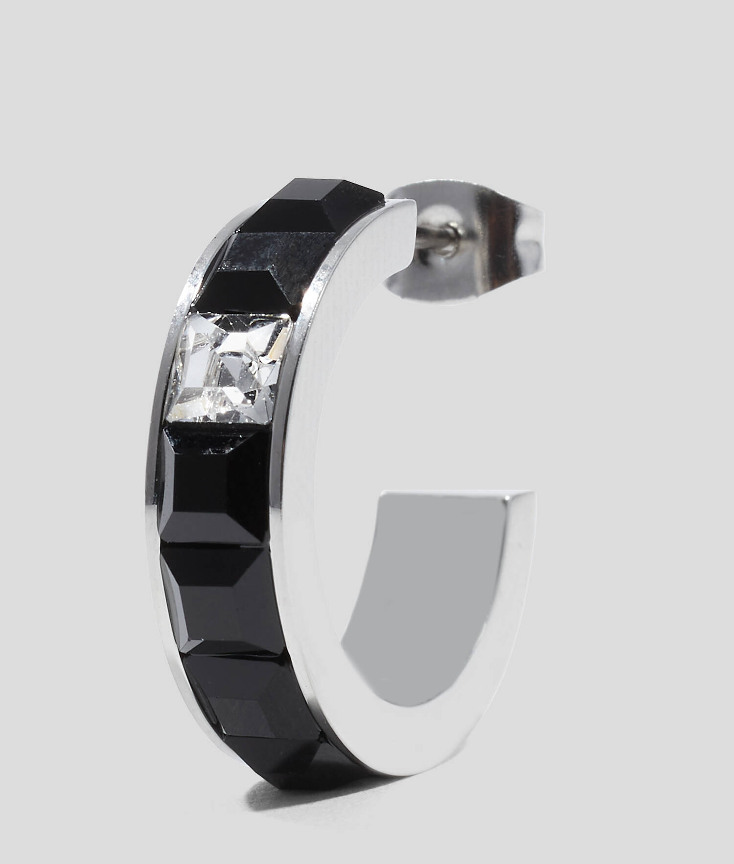 Créoles en cristaux - Argent