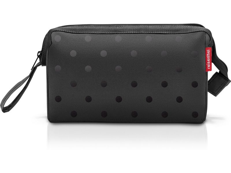 Reisenthel Necessaire Travelcosmetic Glossy Dots Black Kosmetiktasche für alle wichtigen Bad-Accessoires