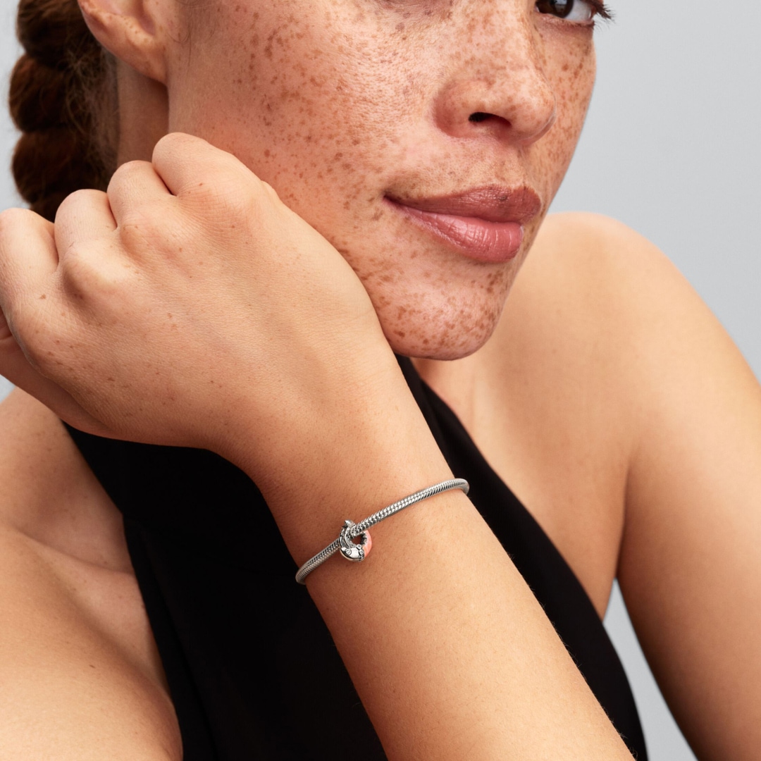Pandora Moments Garnelen Charm 925 Silber