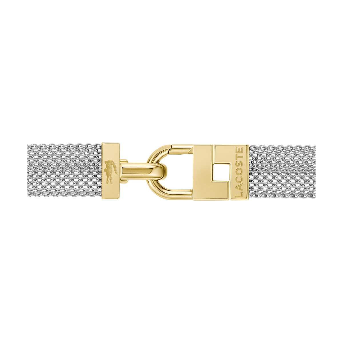 Bracelet LACOSTE acier doré