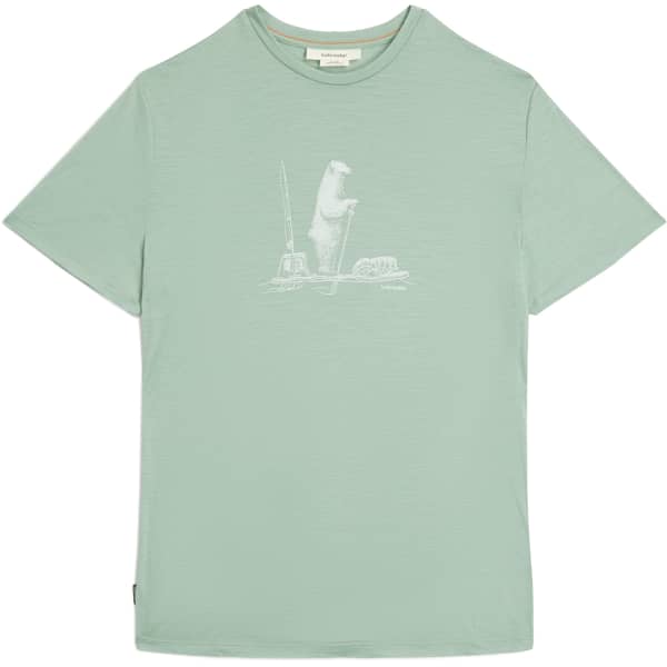 T-shirt randonnée ICEBREAKER M 150 TECH LITE SS TEE MOSS