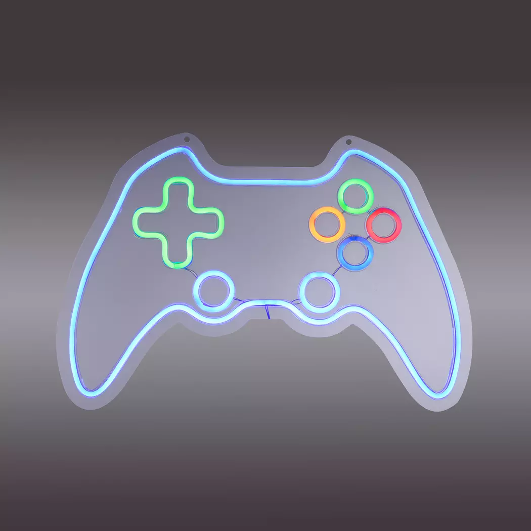 LED-Wandleuchte Gamer
