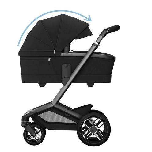 Poussette Fame Twillic Black avec Nacelle - MAXI COSI