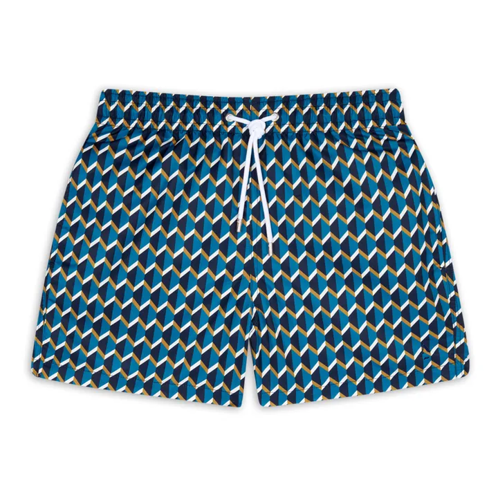 Apnée Short de Bain Zellige | Bleu