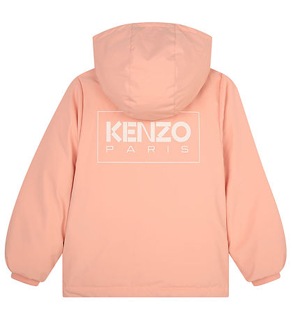 Kenzo Daunenjacke - Puderpink m. Weiß