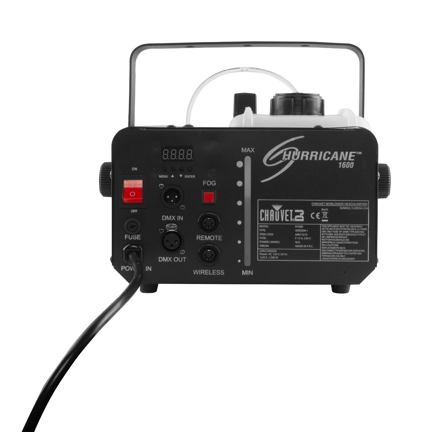 Chauvet DJ Hurricane 1600 fogger rookmachine