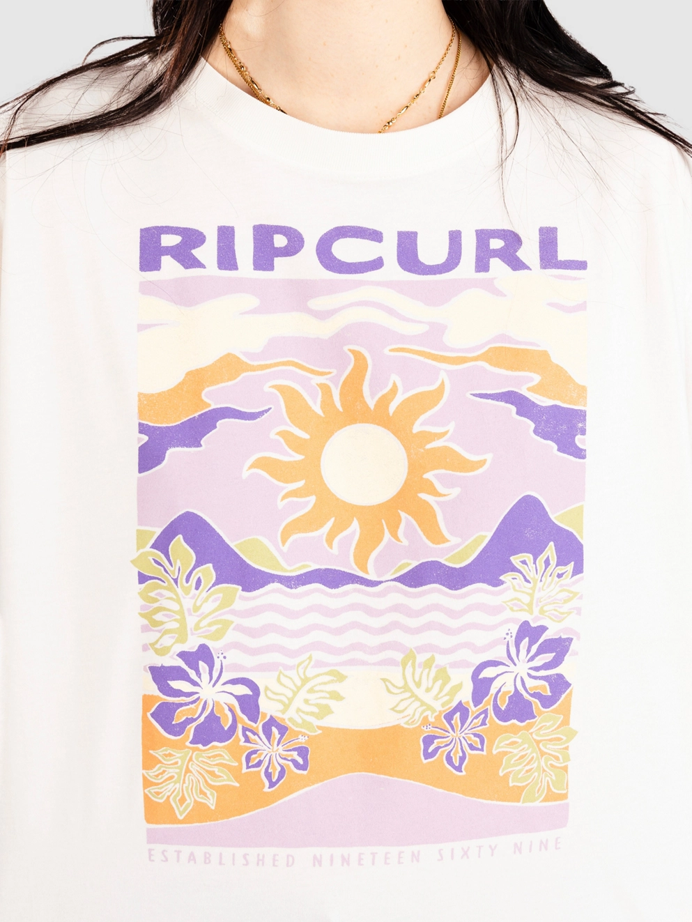 Rip Curl Dune Dancer Relaxed T-Shirt bone
