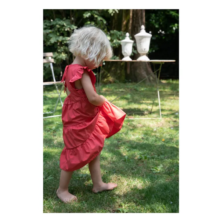 Zhoe & Tobiah Robe Volants | Rouge