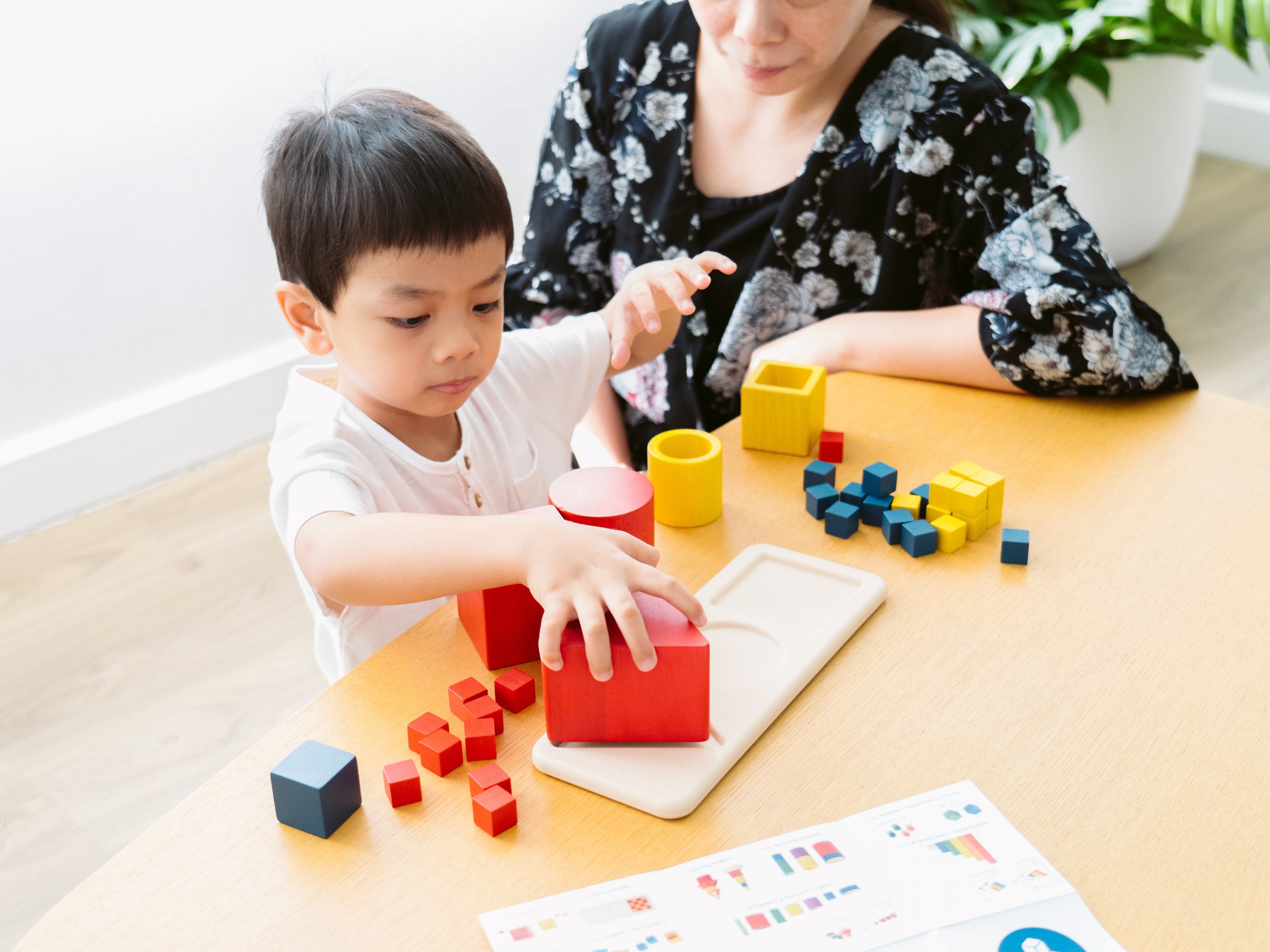 Plantoys Formen Puzzle rot