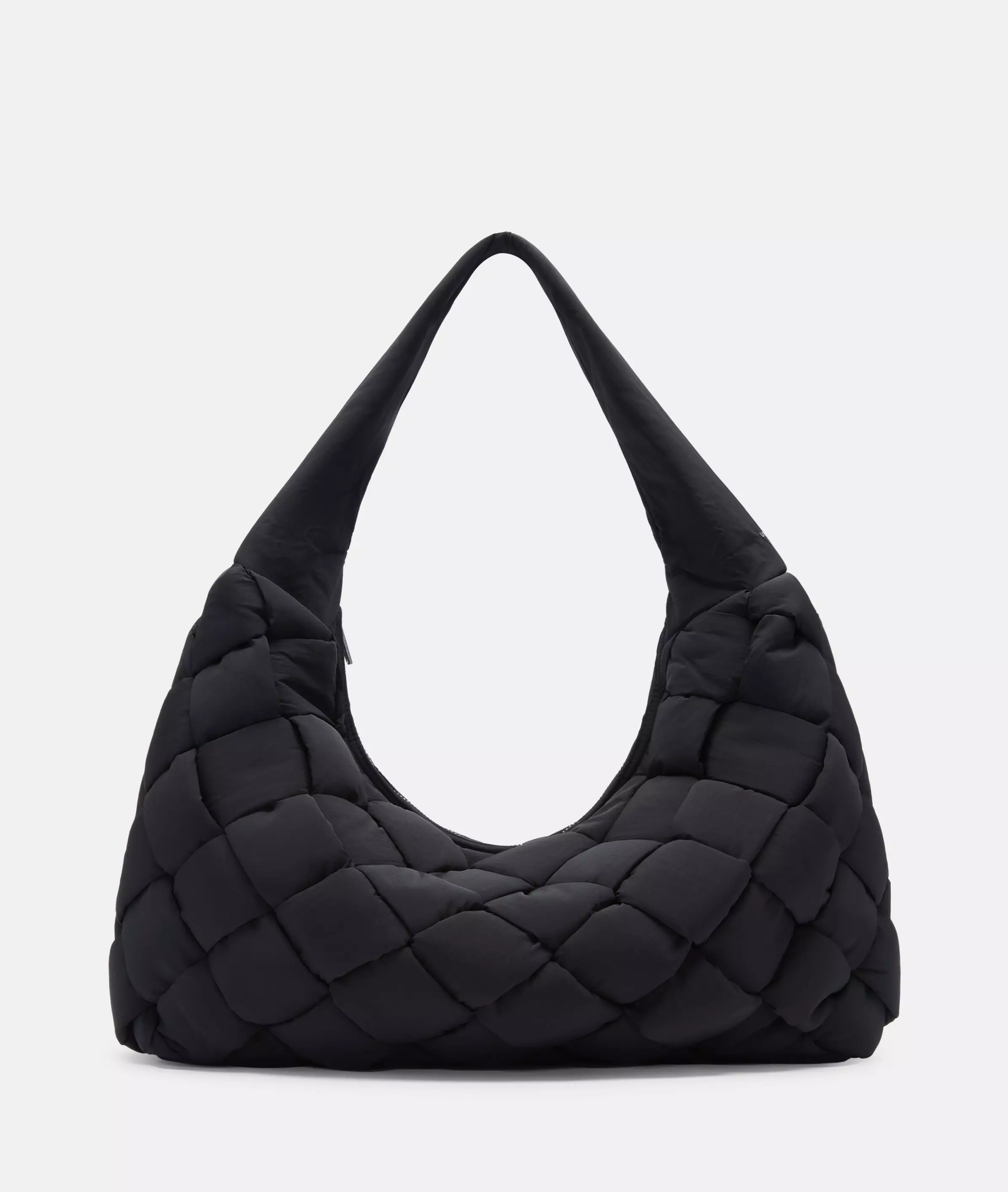 Nylon Bo Hobo L Large nylon bag with padded quilting
