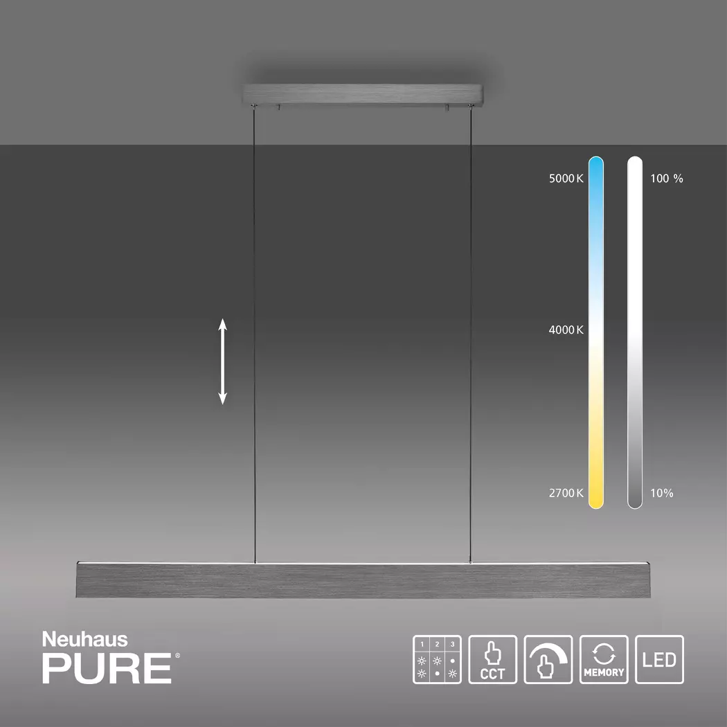 LED-Pendelleuchte Pure-Motion
