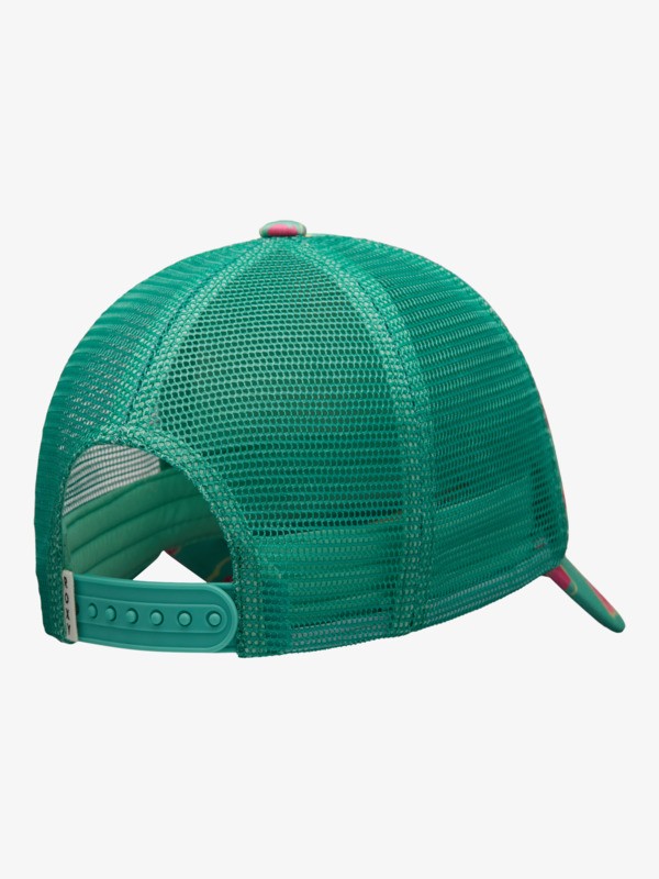 Honey Coconut Casquette trucker Vert Fille