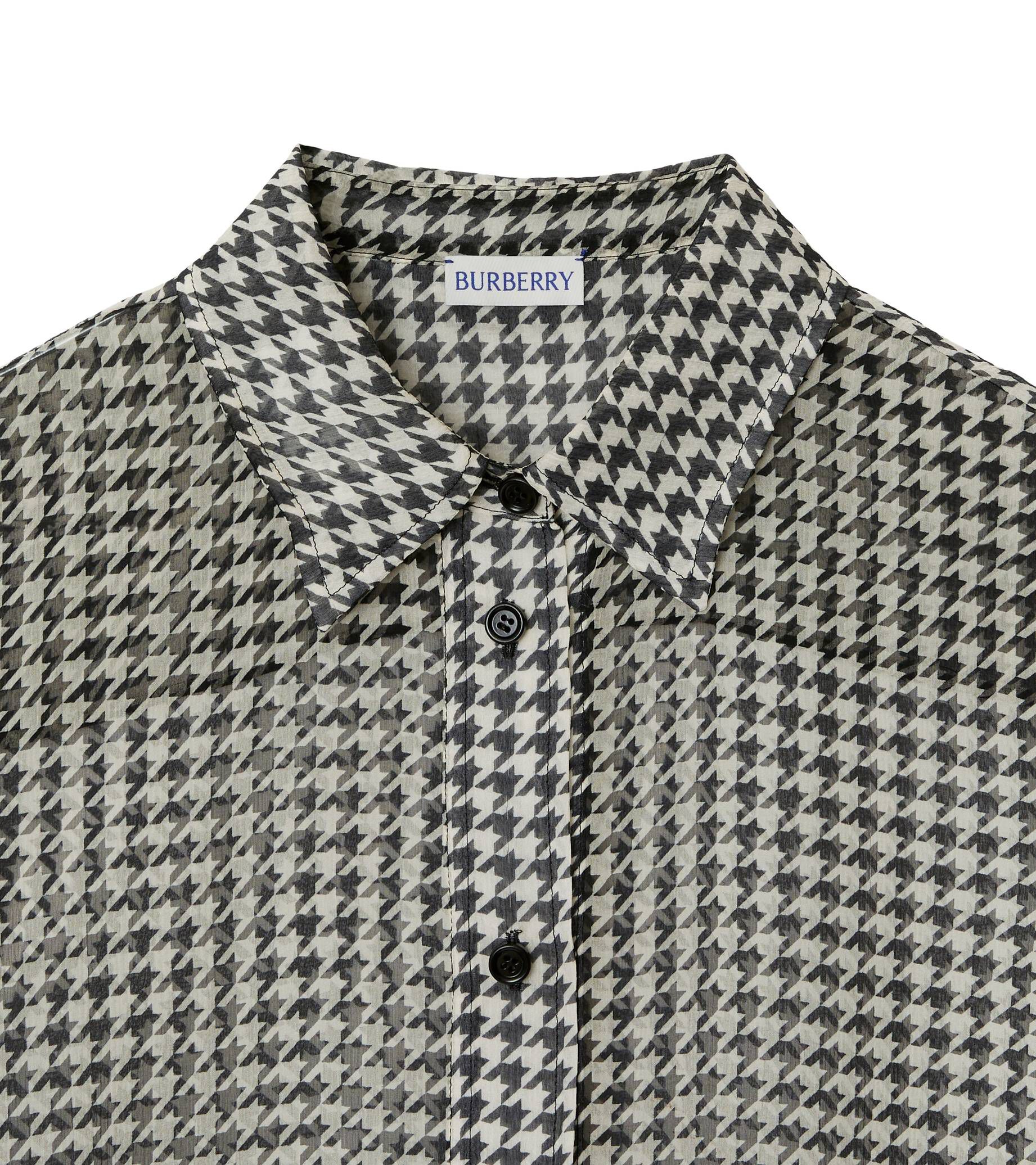 Burberry| Damen Seidenbuse Langarm
